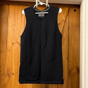 Smartwool Woman’s Intraknight Active Sleeveless Tank -Black Size Small